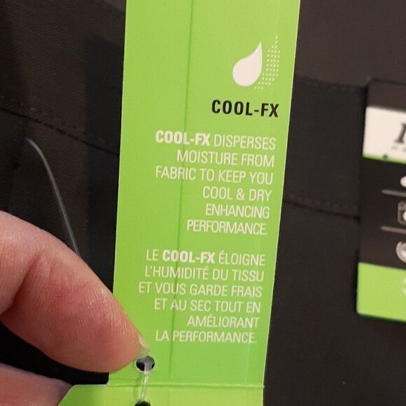 IZOD Perform Gray Pinstripe Dress Pants NWT - Picture 4 of 15